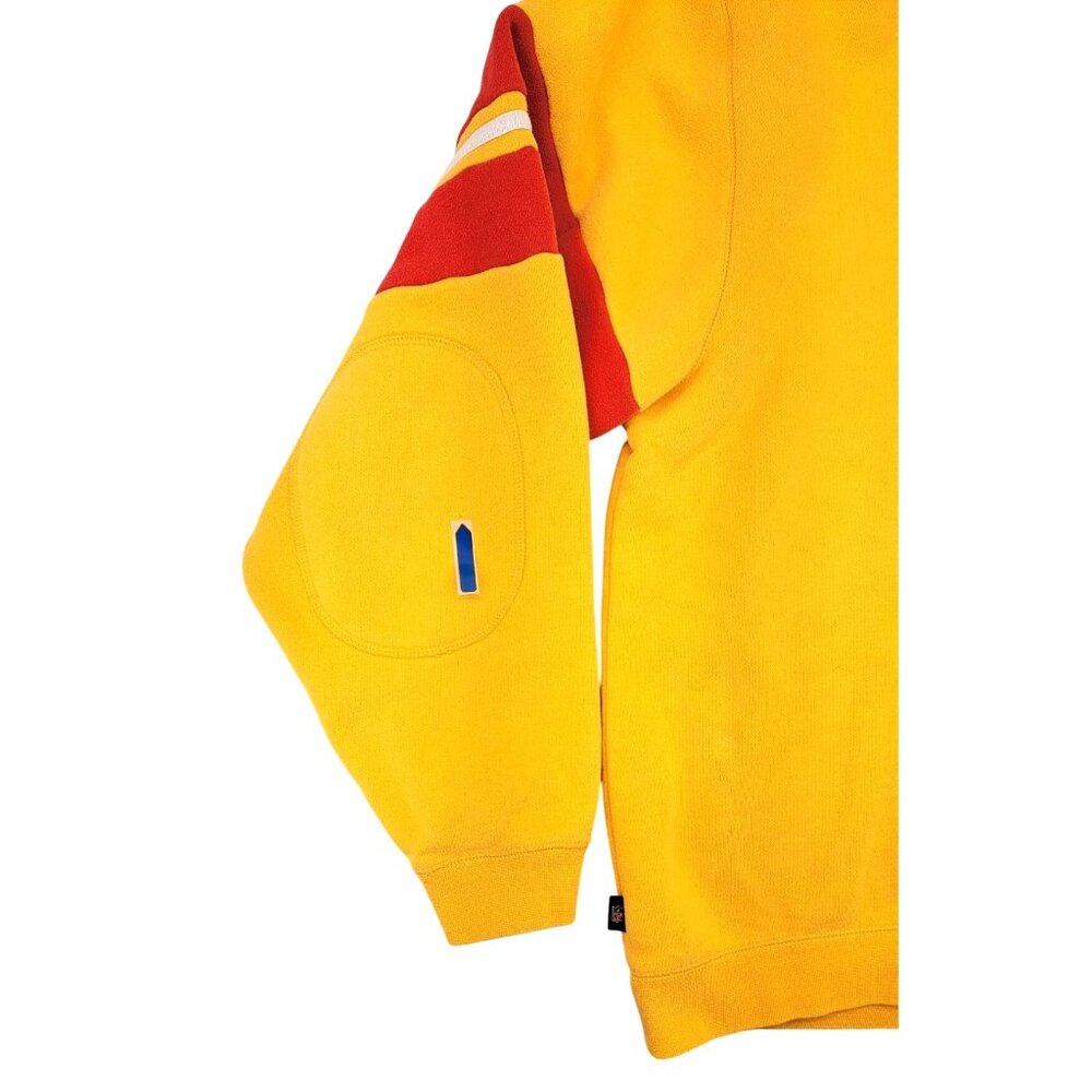 Vintage Kansas City Chiefs Gold Sweatshirt Gridiron Classic NFL Reebok Football - Picture 13 of 14